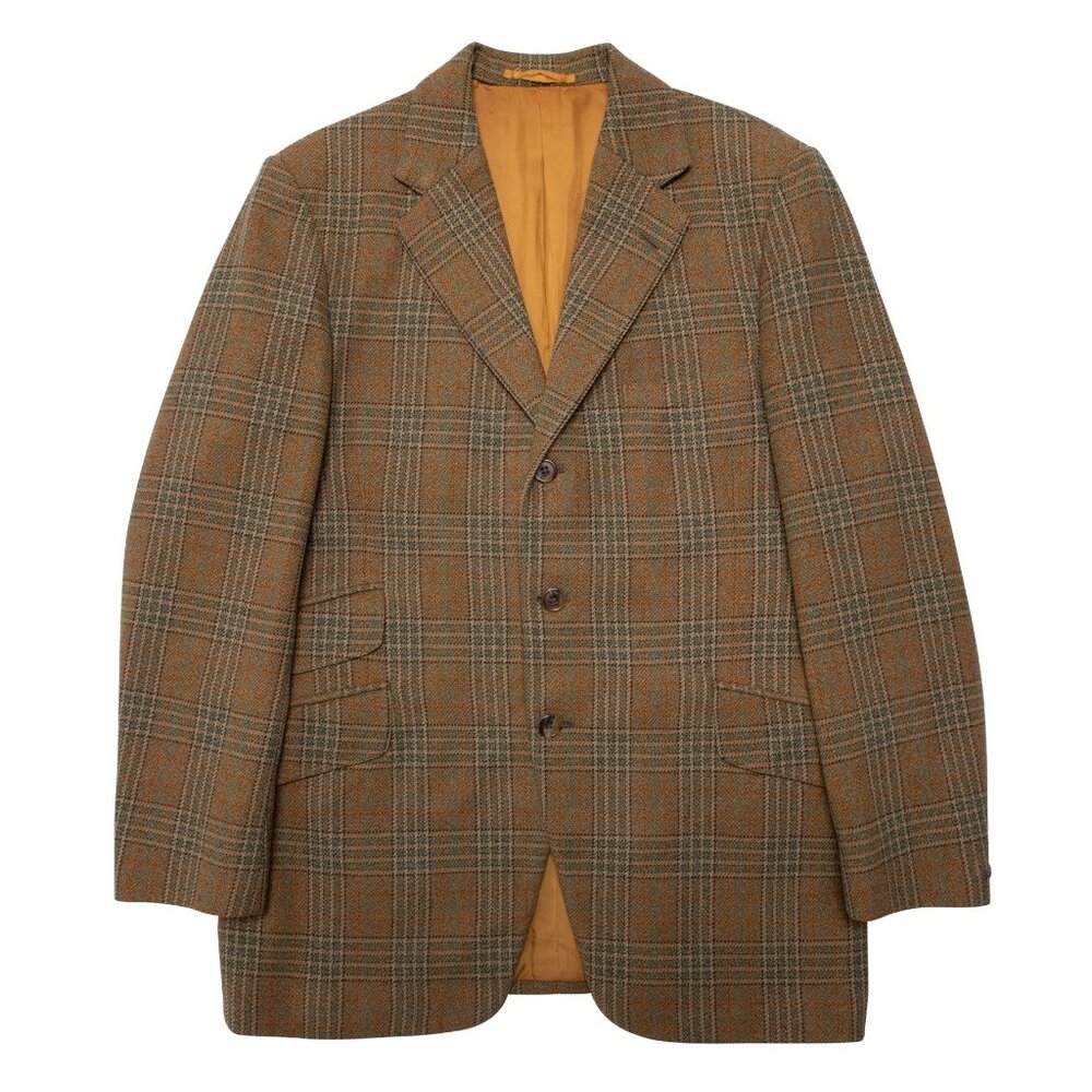Henry Smith (England) Drape Cut, Prince of Wales Check, Estate Tweed